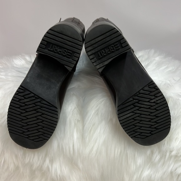 Esprit | 90s Chunky Leather One High Riding Boots 6.5 - Picture 10 of 11